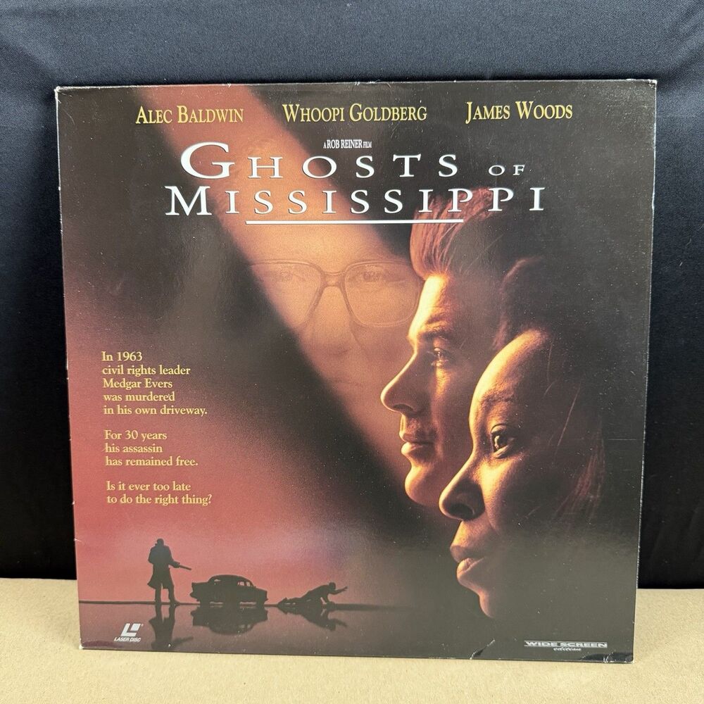 Ghosts of Mississippi - Alec Baldwin, Whoopi Goldberg 1996 Laser Disc